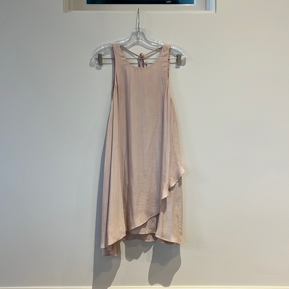 Hommage From LA Blush Pink Sleeveless Dress - Large - Picture 1 of 5